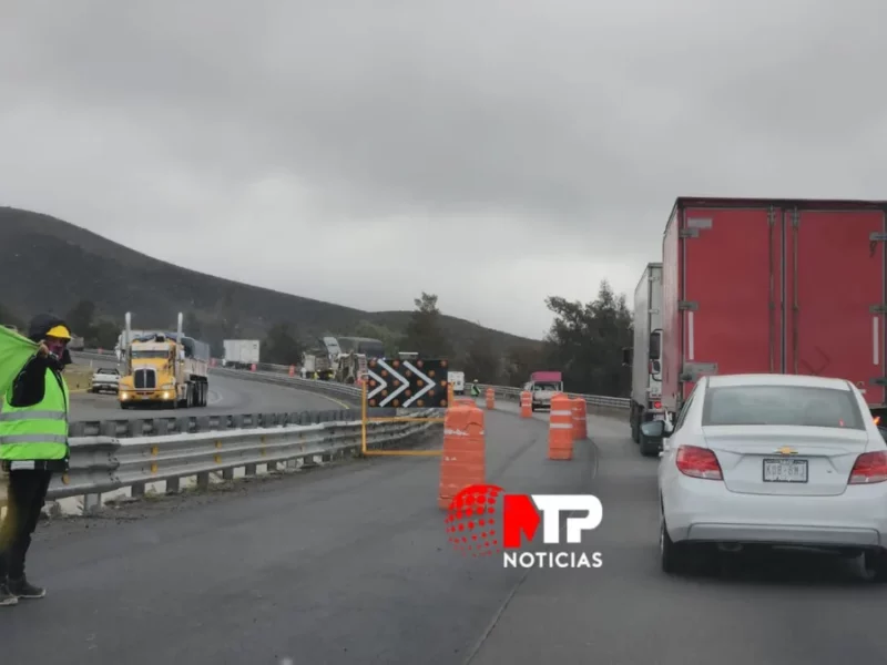 Cerrarán cinco días en este tramo de la autopista Puebla-Orizaba