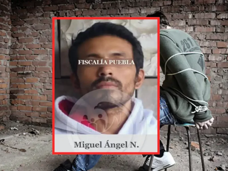 Detienen a Miguel Ángel por secuestrar a maestro de primaria en Chichiquila, Puebla