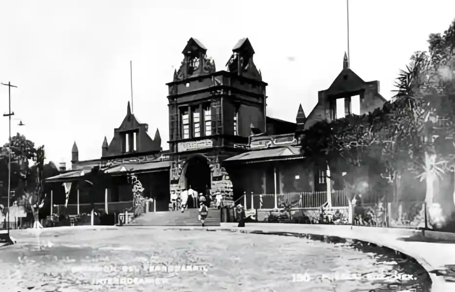 Zona de Ferrocarriles en Puebla