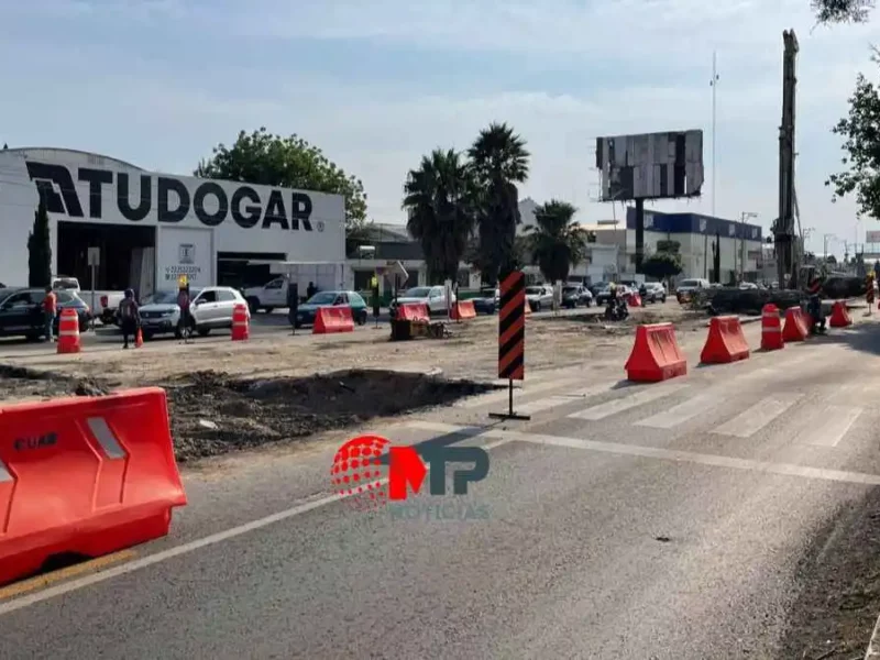 ¡Toma vías alternas! Habrá cierres totales y parciales por estas obras en Puebla