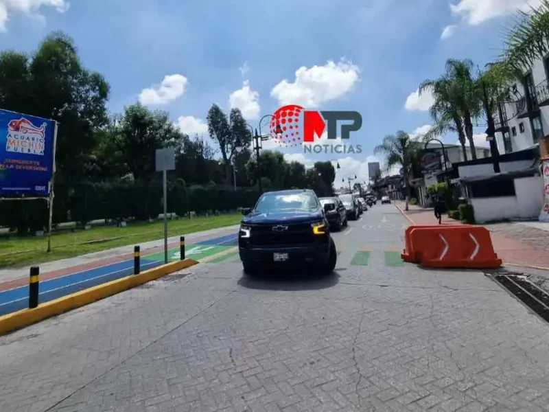 Otra vez cambian sentido de la calle de antros en San Andrés Cholula