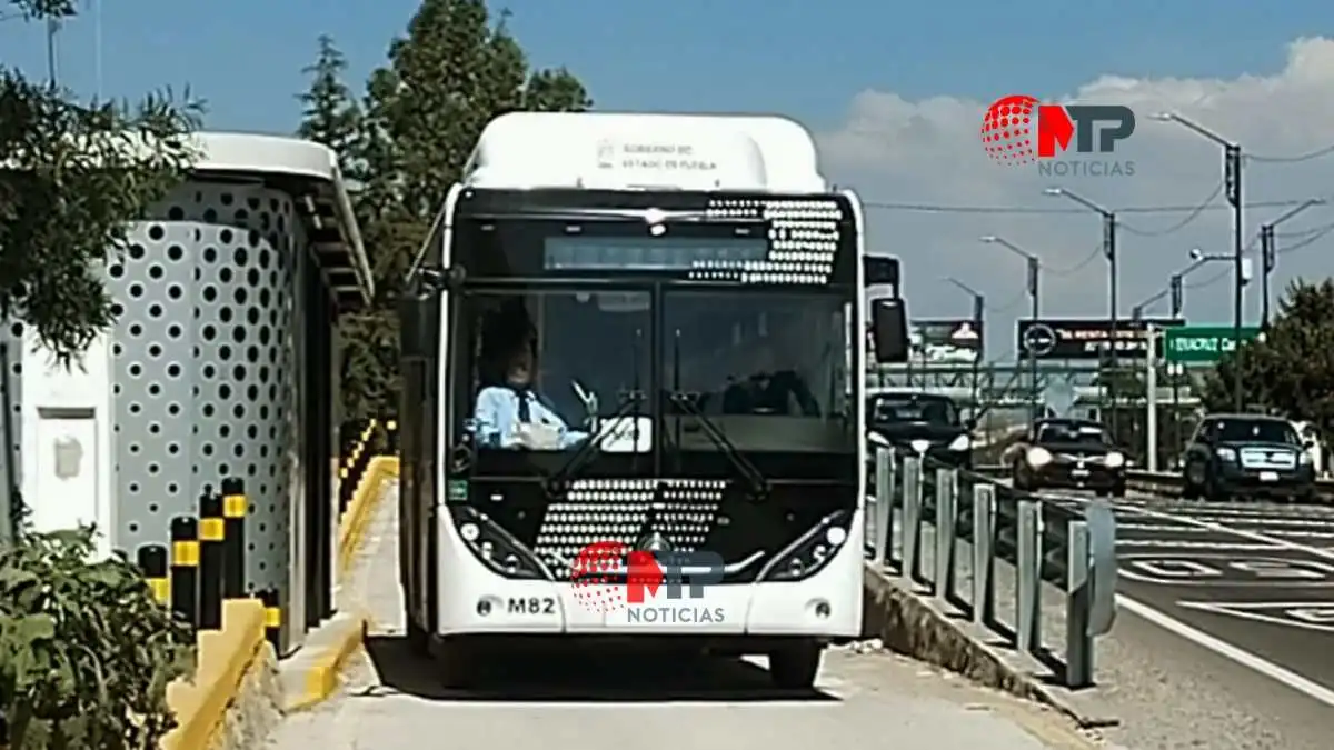 Sin pasaje, continúan pruebas en Ruta Línea Metropolitana en Periférico de Puebla