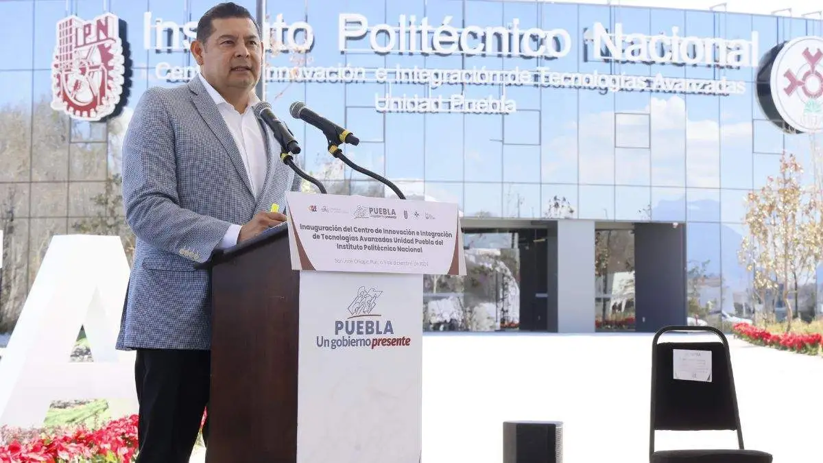 Puebla liderará desarrollo tecnológico con nuevo CIITA del IPN: Armenta