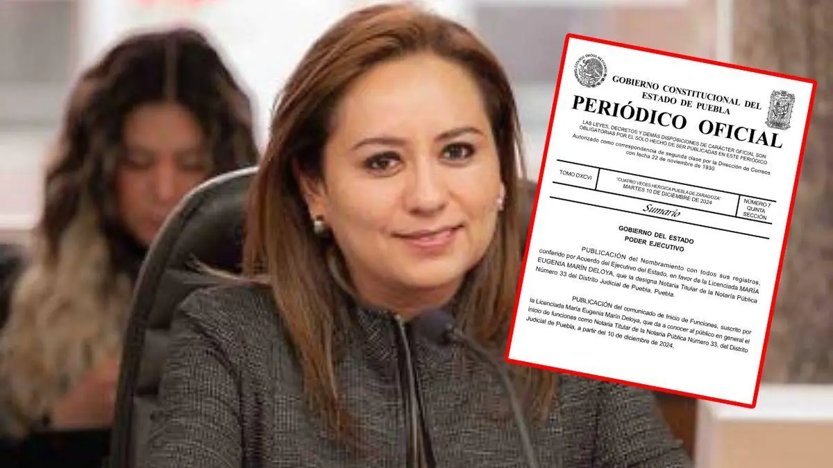 María Marín Deloya dejará Infonavit tras obtener una notaría en Puebla