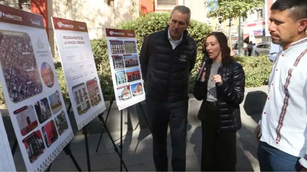 Supervisa Pepe Chedraui trabajos de imagen urbana en el Centro Histórico