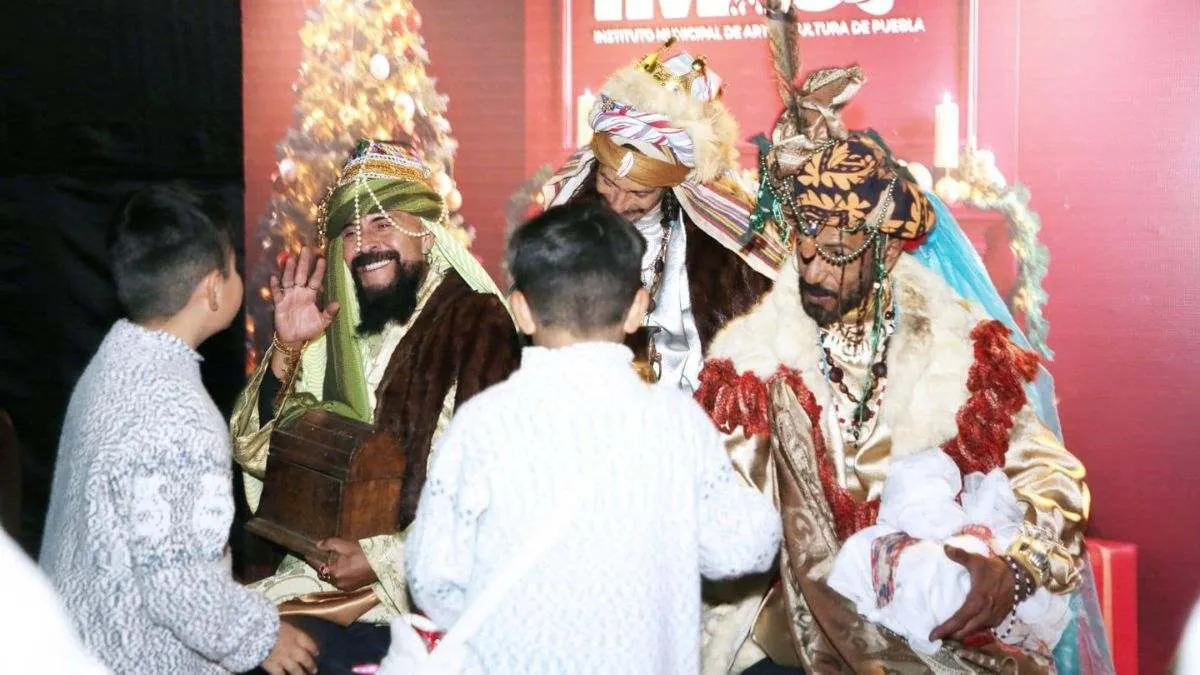 Aquí puedes convivir gratis con Los Reyes Magos en Puebla