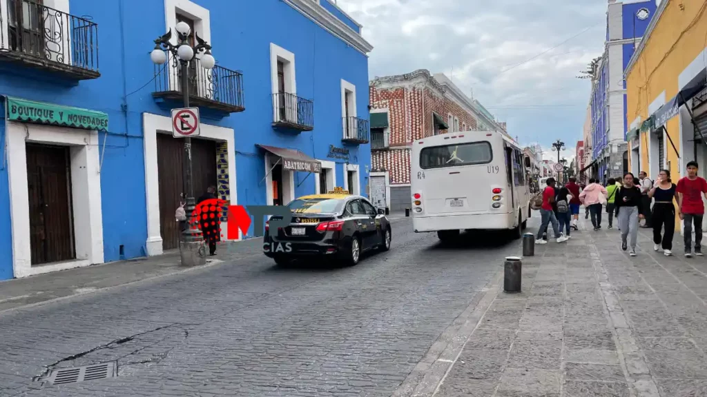 ¡Evita el tráfico! Cierran estas calles del centro de Puebla en estos días