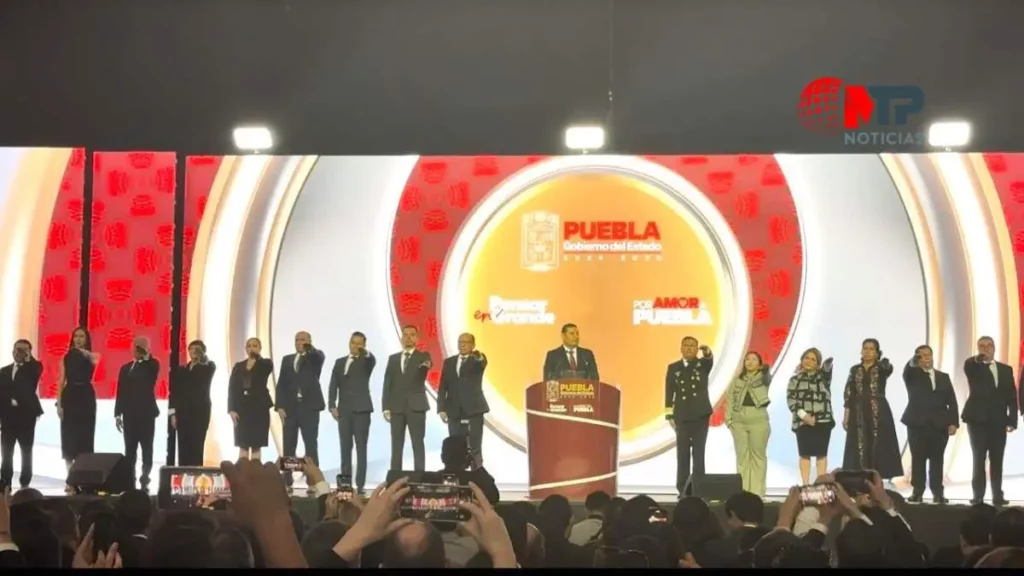 Este es el gabinete con el que gobernará Armenta en Puebla