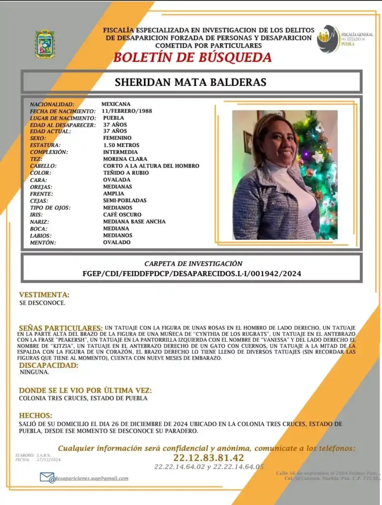 SE BUSCA a Sheridan Mata, activista del Frente Contra Deudores Alimentarios