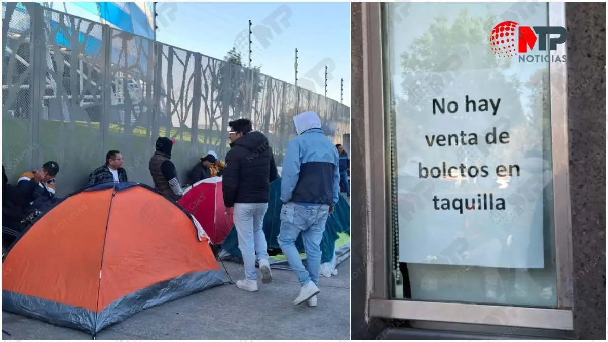 ¡De nada les sirvió a americanistas acampar dos días! Venta de boletos solo será en línea