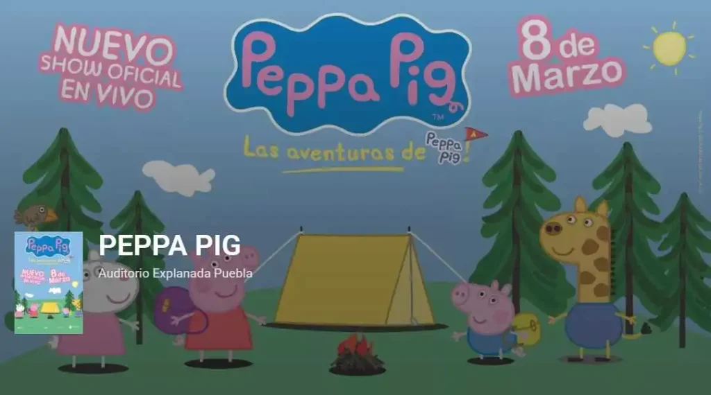 El show de Peppa Pig en Puebla