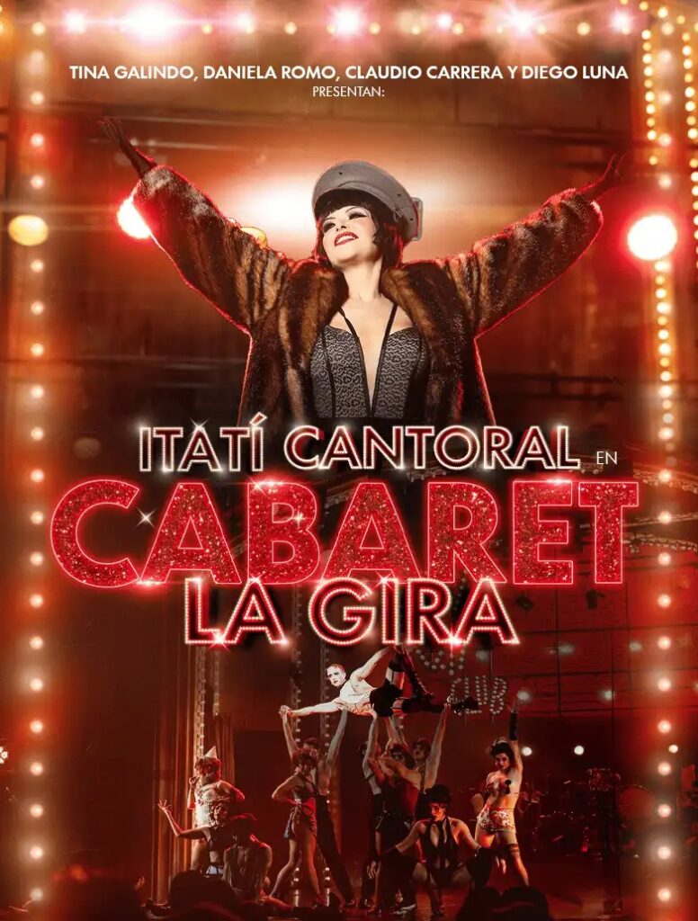 Itatí Cantoral estará en Puebla con el musical ‘Cabaret’