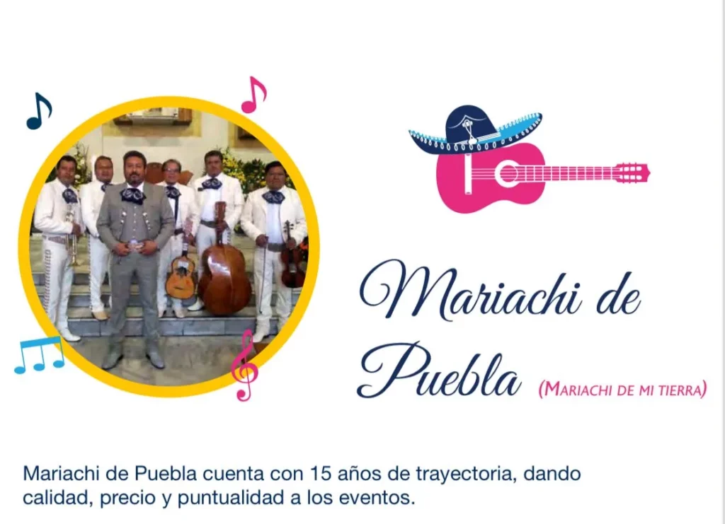 Contacto del Mariachi de Puebla