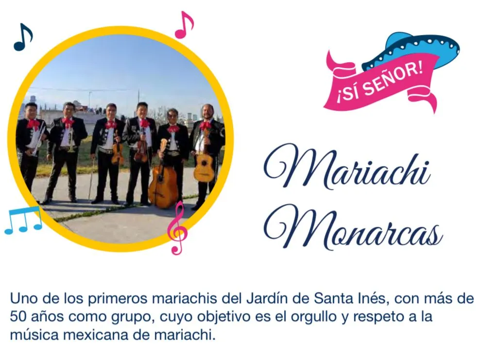 Contacto del Mariachi Monarca de Puebla