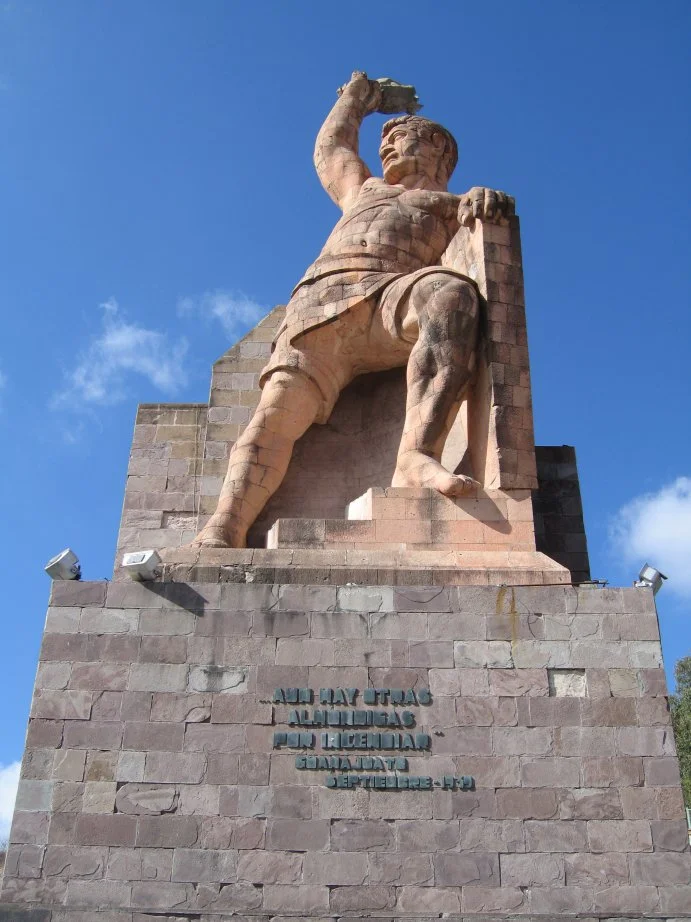 Monumento a El Pípila en Guanajuato