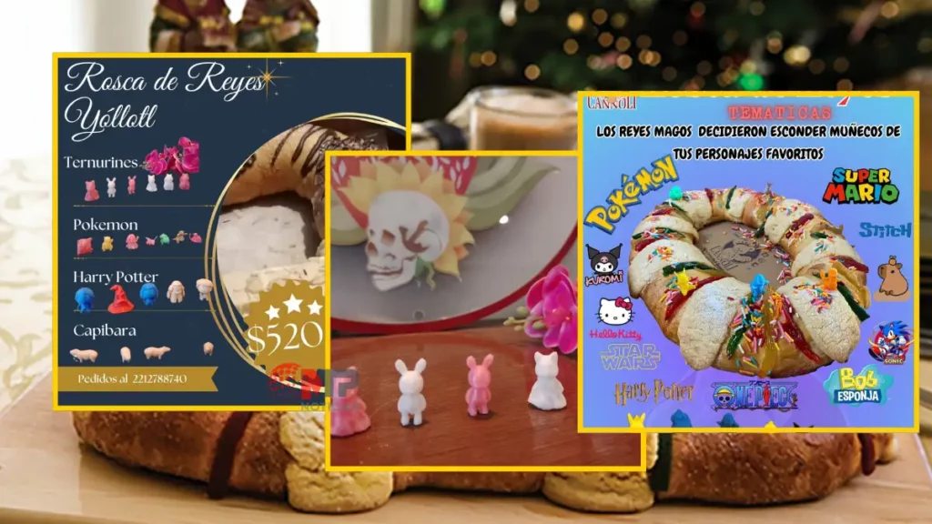 ¿Rosca de Reyes diferente?, de ternurines, Harry Potter y más en Puebla