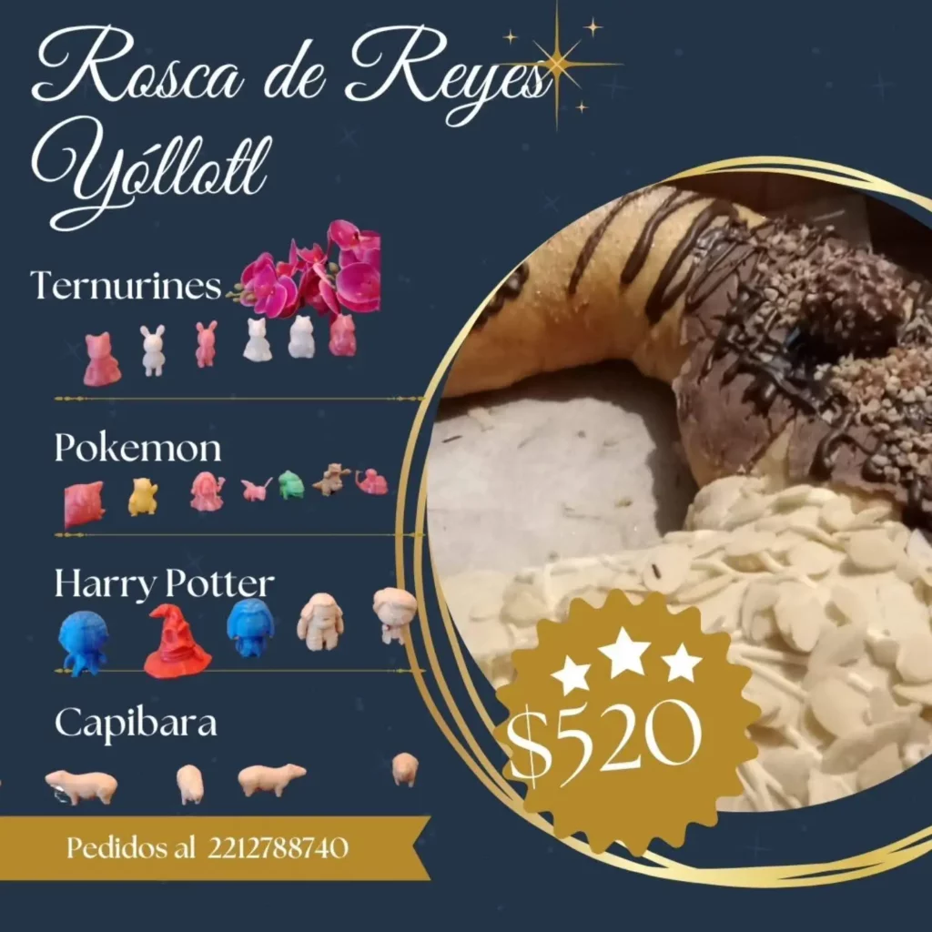 ¿Rosca de Reyes diferente?, de ternurines, Harry Potter y más en Puebla