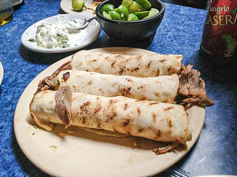 Tacos árabes en Puebla