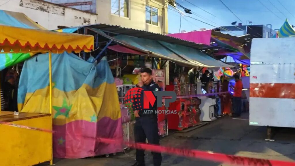 Electrocutado muere joven en feria de San Andrés Cholula