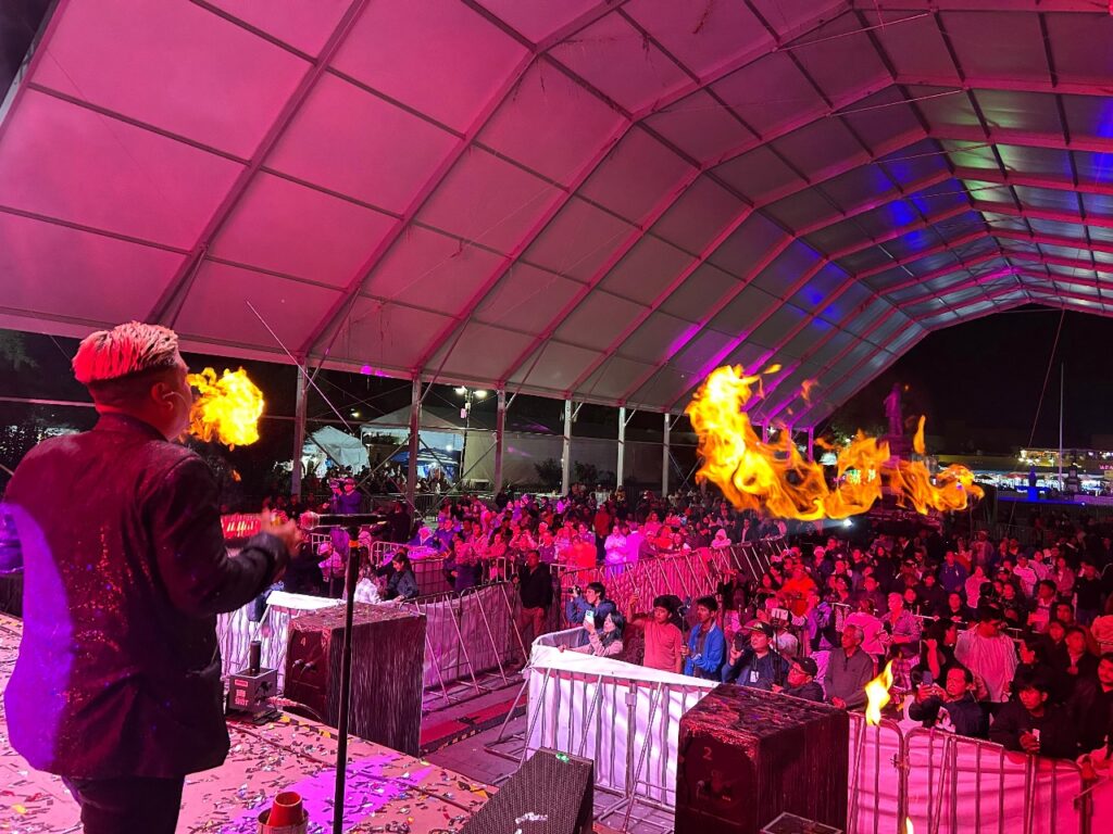 Grupo Ensamble llena de música y alegría la Gran Feria de San Pedro Cholula