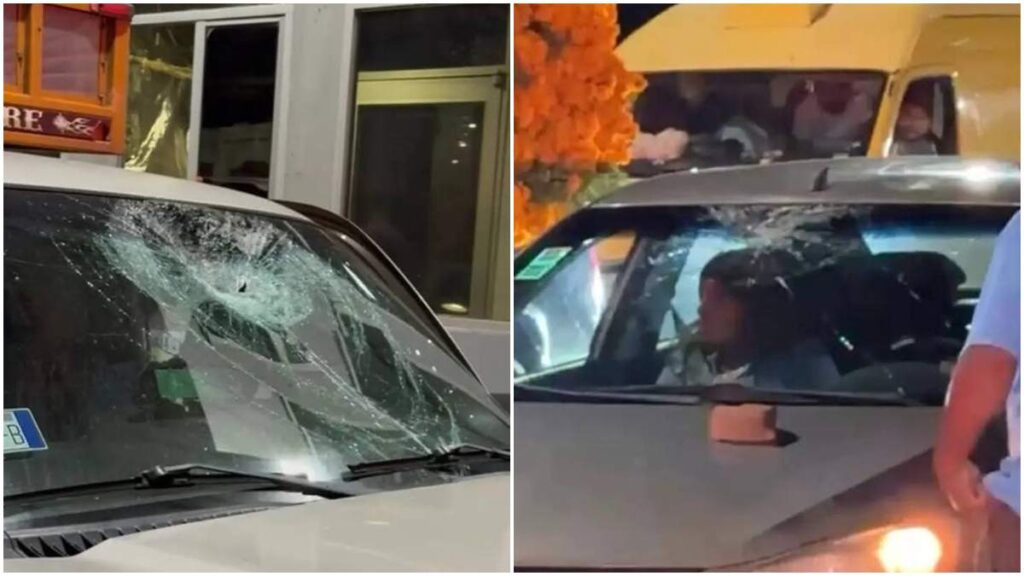 ¡Alerta! Arrojan piedras para asaltarlos en el Arco Poniente