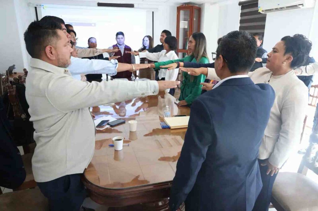 Omar Muñoz instala Comité Contra las Adicciones de Cuautlancingo