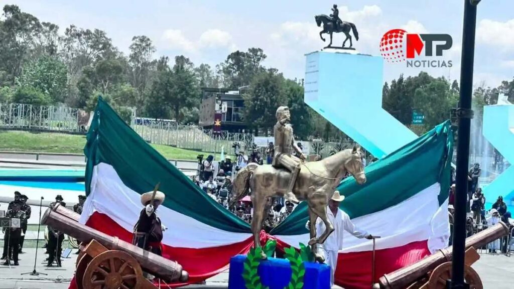 ¡Caos vial! Cierran Calzada Zaragoza por pase de revista del Desfile 5 de Mayo